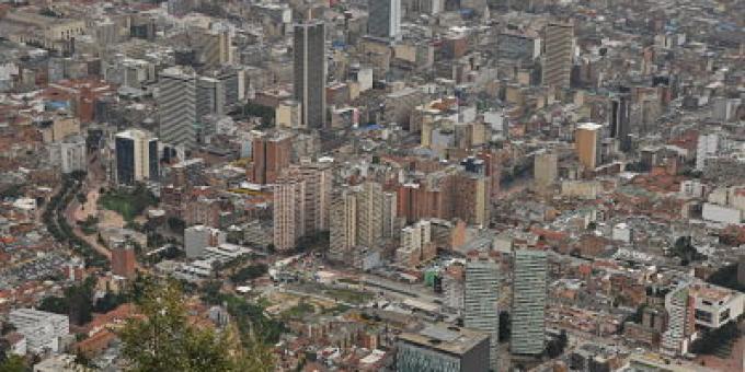 Imagen Bogotá aérea