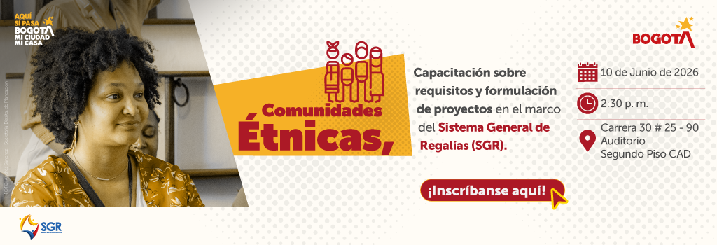 #Regaliasbogota#GruposÉtnicos